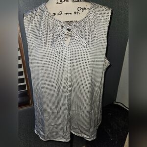 Tommy Hilfiger Womans Sleeveless Blouse Size XXL